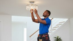 Chandelier Installation